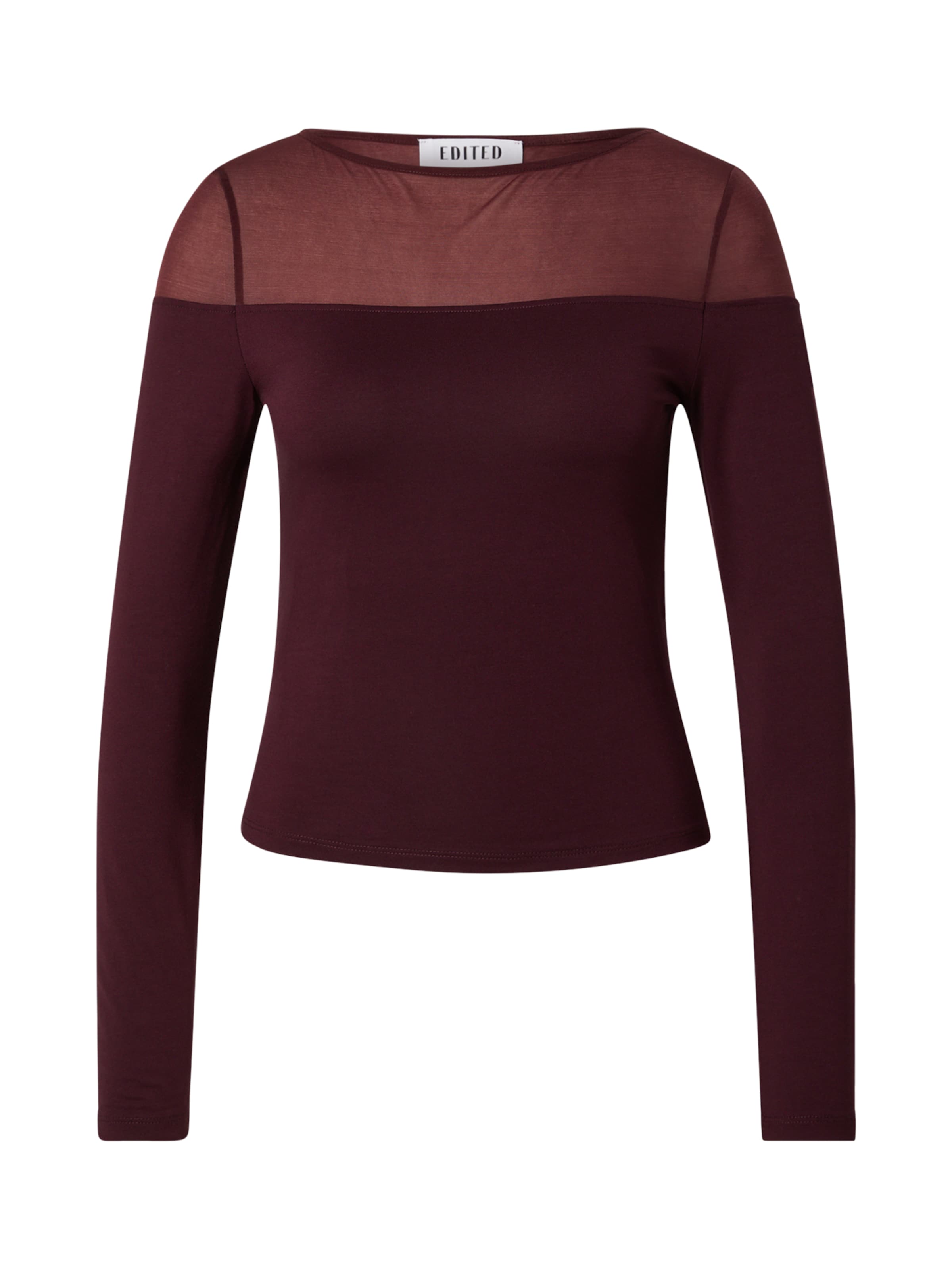 EDITED Koszulka 'Kareene ' w kolorze czerwony: przód