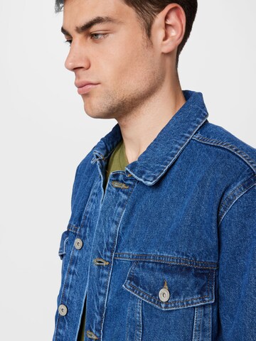 Trendyol Prehodna jakna | modra barva