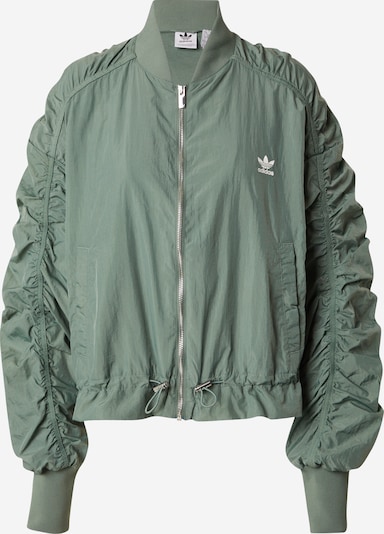 ADIDAS ORIGINALS Jacke in grün / weiß, Produktansicht