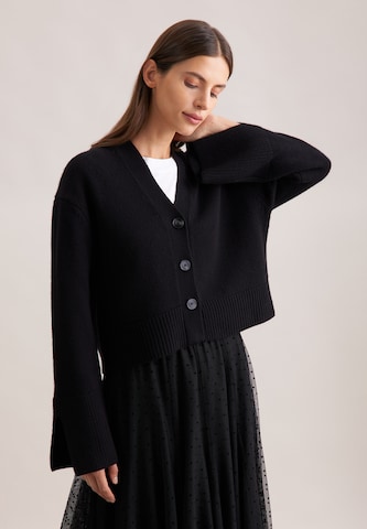 Cardigan SEIDENSTICKER en noir : devant