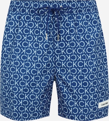 Calvin Klein Swimwear Zwemshorts in Blauw: voorkant