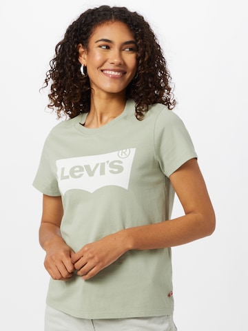 LEVI'S ® Shirt 'The Perfect Tee' in Grün: predná strana