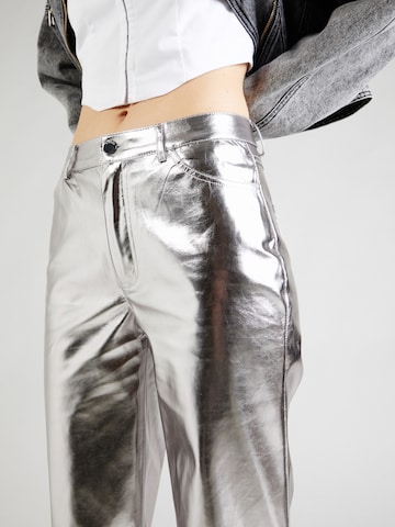 Regular Pantalon 'AMBRA' GUESS en argent