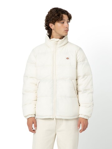 Veste d’hiver 'WALDENBURG' DICKIES en blanc : devant