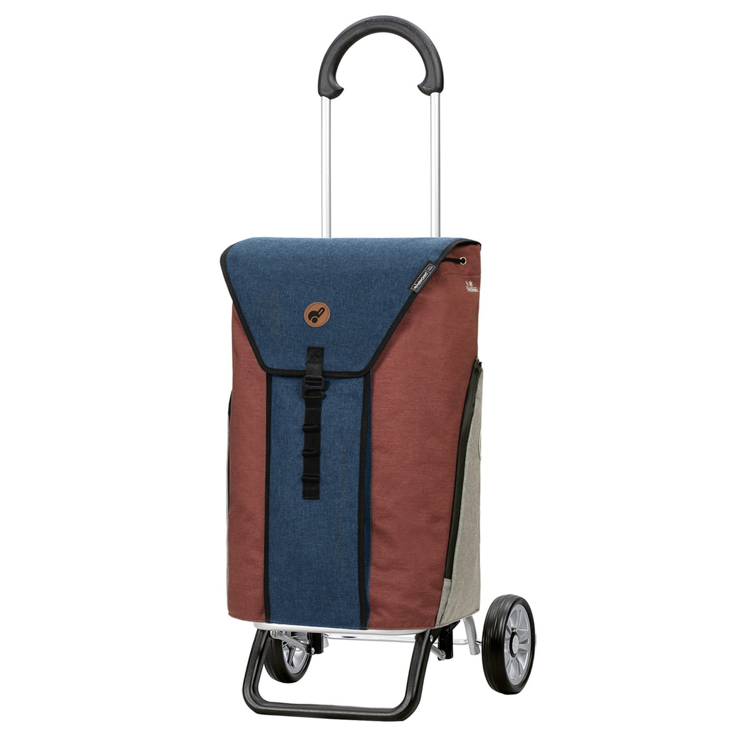 Andersen Shopper Trolley 'Plus Oli.P 2.0' in Blauw: voorkant