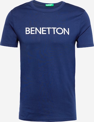 UNITED COLORS OF BENETTON Μπλουζάκι σε μπλε: μπροστά