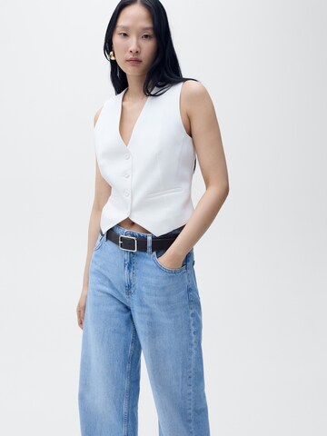 Gilet de costume 'BONNIE' MANGO en blanc