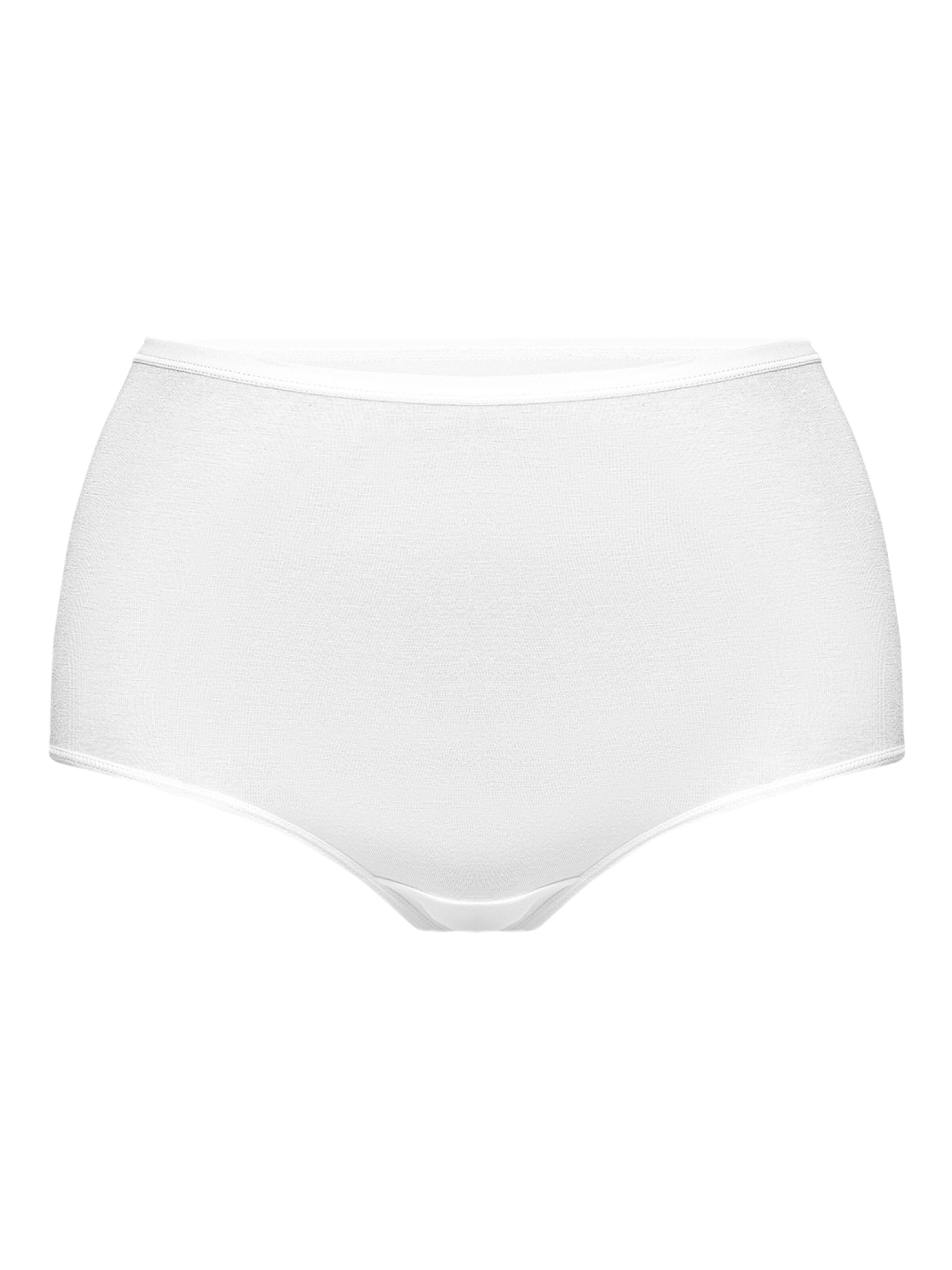 Weweus Panty in Weiß: Vorderseite