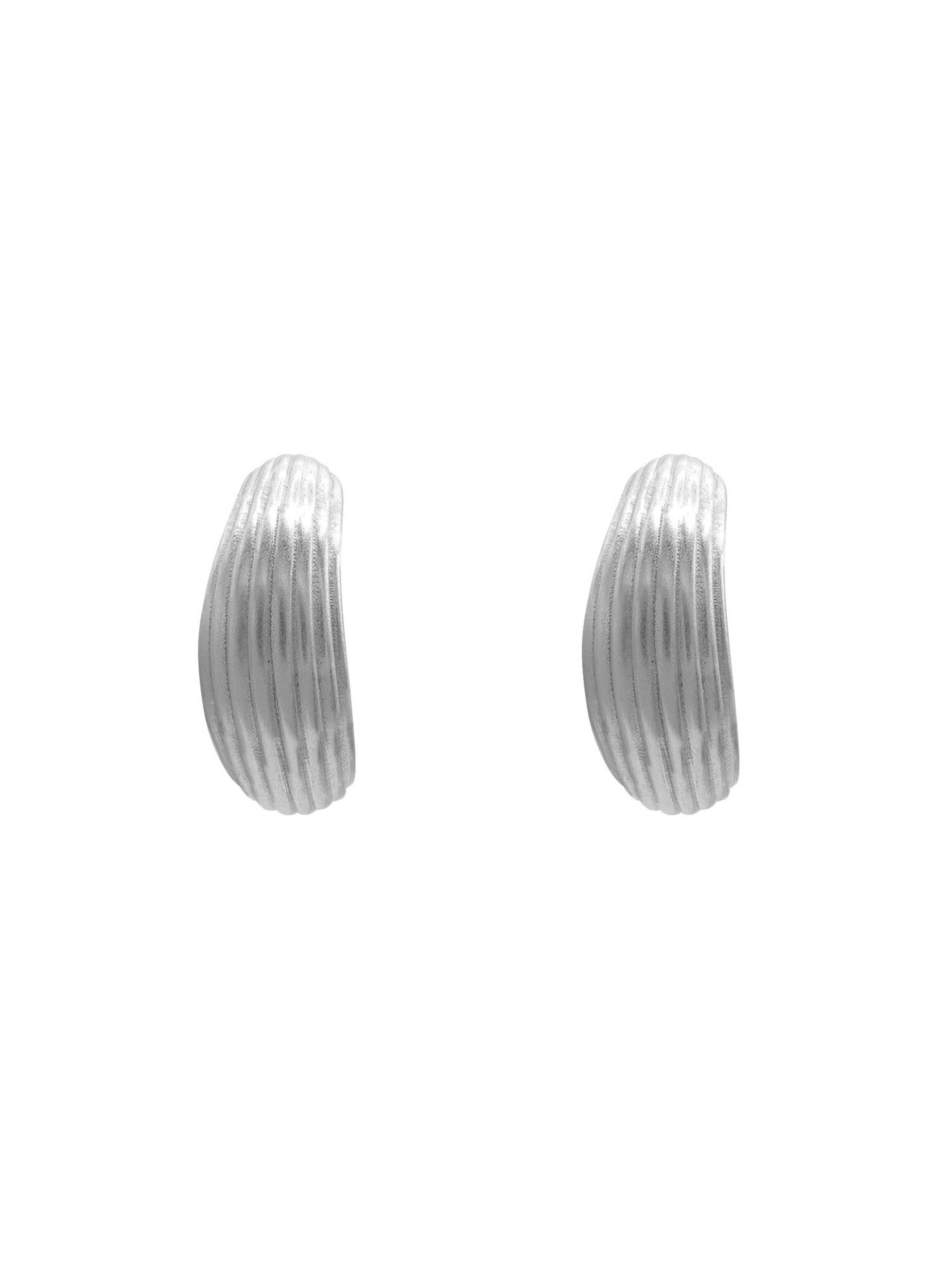 Boucles d'oreilles 'Solenne' Heideman en argent : devant
