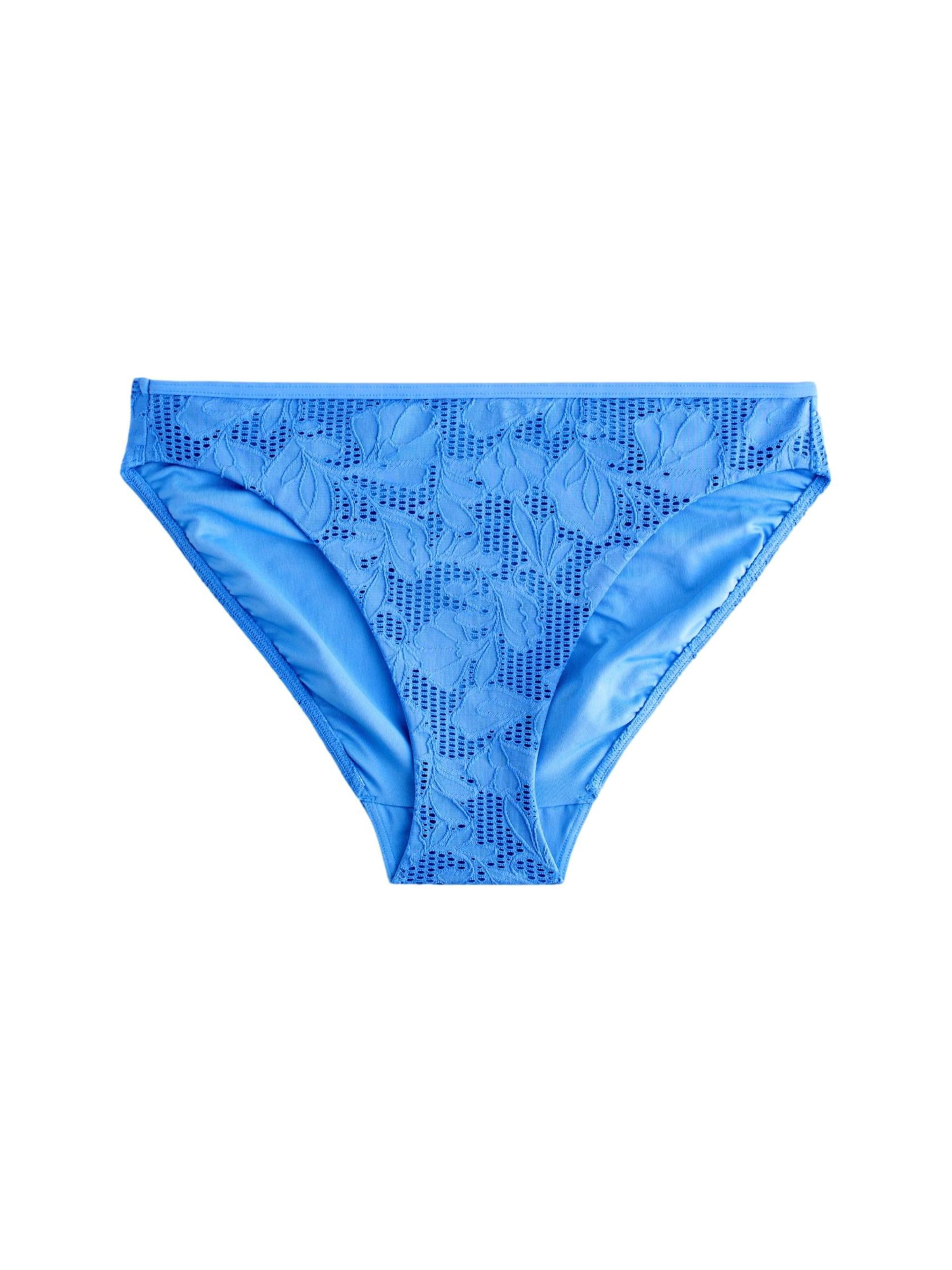 NextBikini donji dio - plava boja: prednji dio