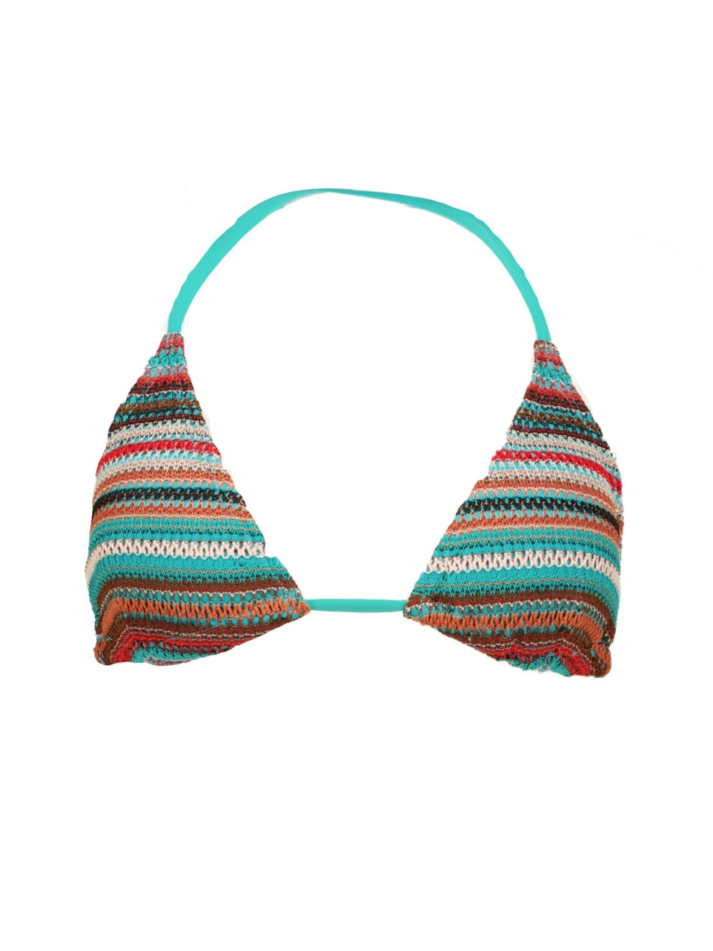 Triangle Hauts de bikini 'EZIANA' Deeluxe en mélange de couleurs : devant