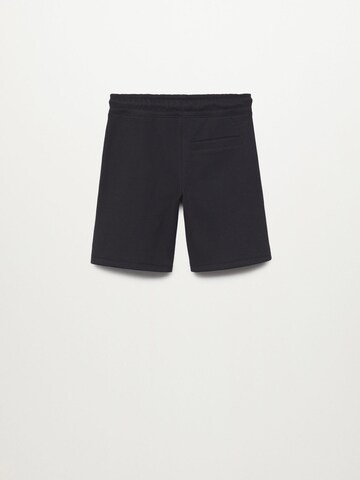 Regular Pantalon 'JACOB' MANGO KIDS en noir