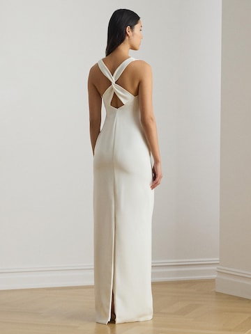 Rochie de seară de la Lauren Ralph Lauren pe alb