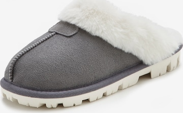VIVANCE Slippers in Grey: front