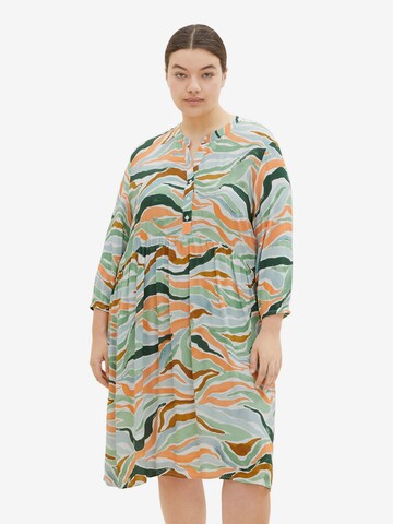 Tom Tailor Women + Dolga srajca | zelena barva