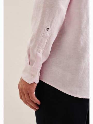 SEIDENSTICKER Regular fit Business shirt in Pink