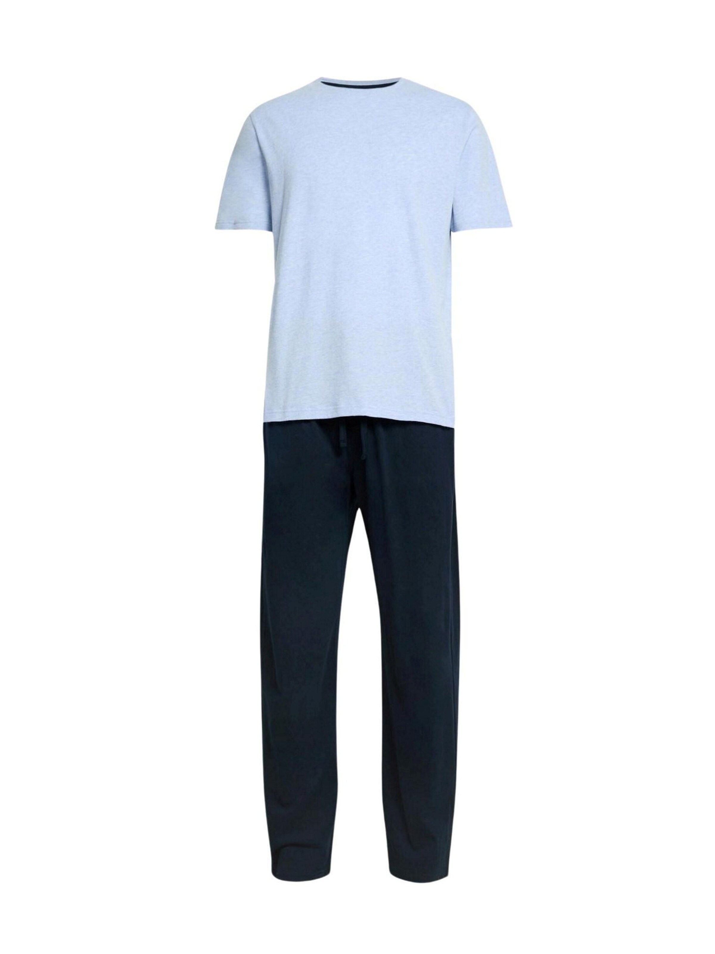 Marks & Spencer Pyjama lang in Gemengde kleuren: voorkant