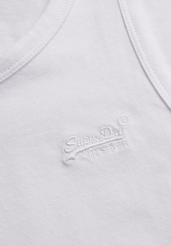 T-Shirt 'Essential' Superdry & Co en blanc