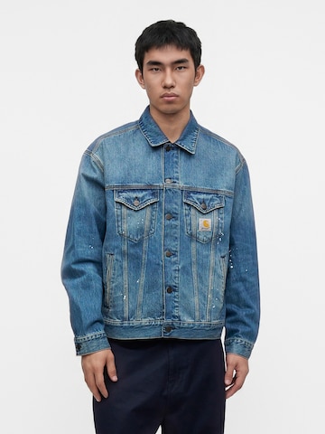 Carhartt WIP Loosefit Byxa 'Brady' i blå