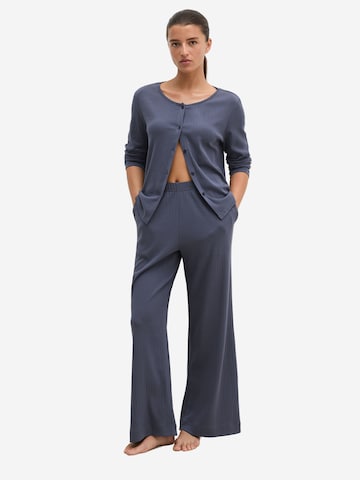 Marc O'Polo Gebreid vest ' Classic ' in Blauw: voorkant