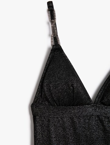 Koton Triangle Swimsuit in Black