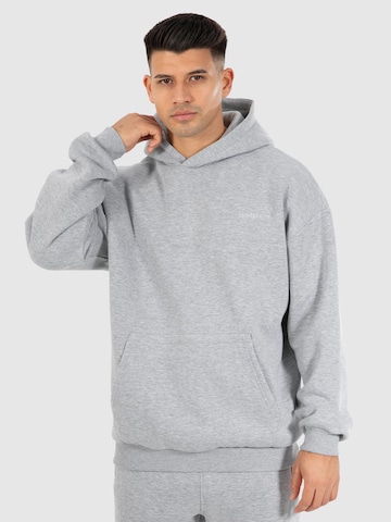 Veste de survêtement ' Rami ' Smilodox en gris : devant