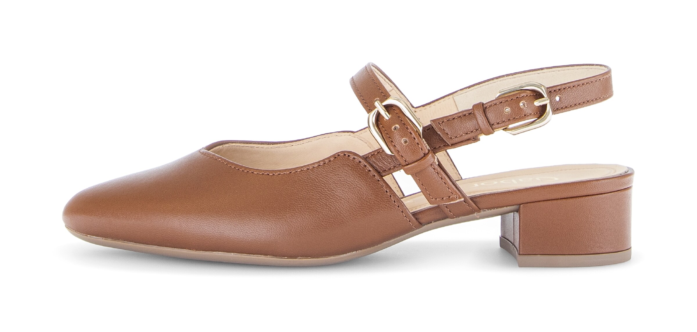GABOR Slingback Pumps in Brown
