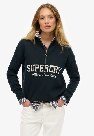 Pull-over Superdry en bleu : devant