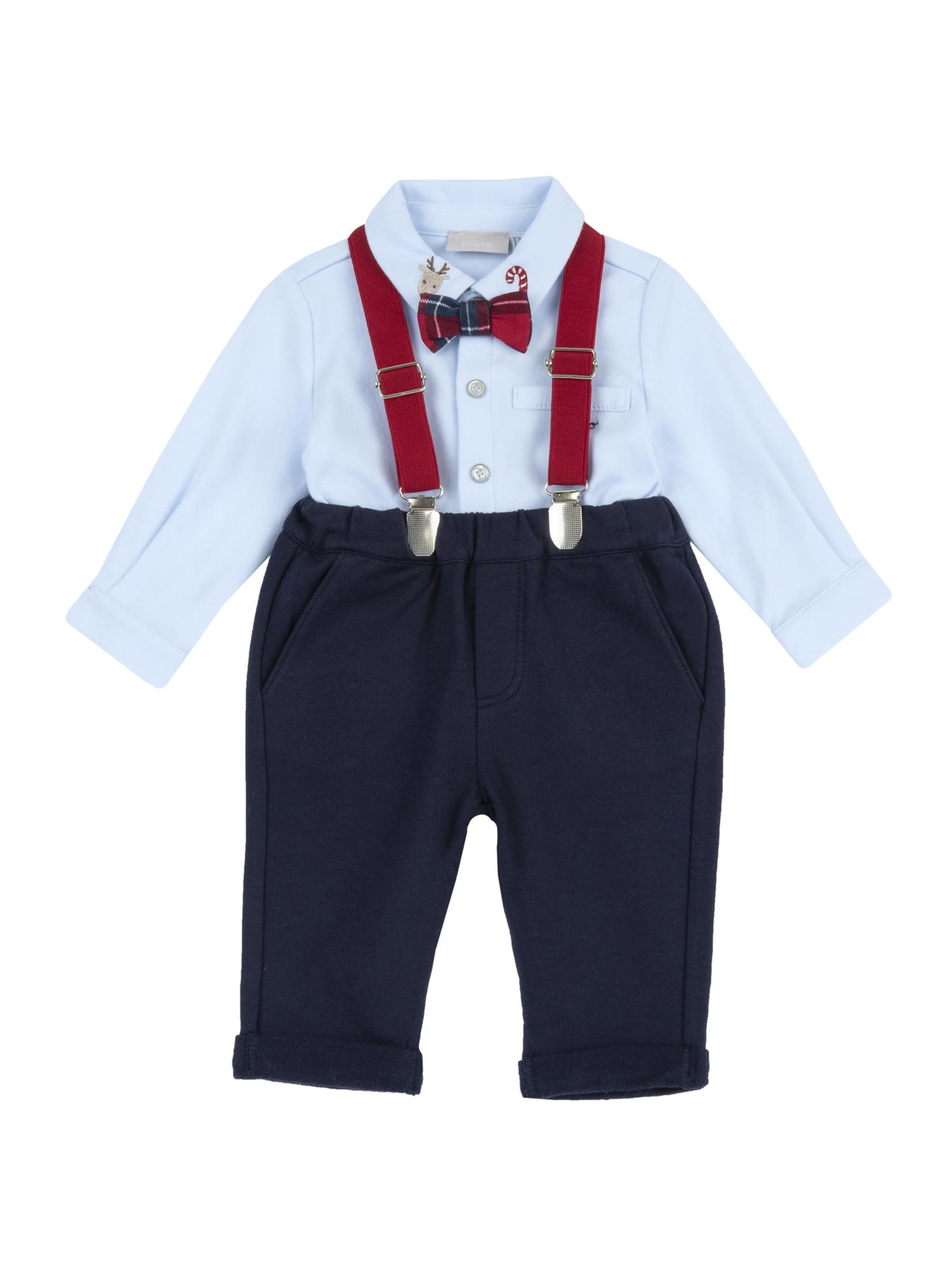 Chicco - Conjunto en azul: frente