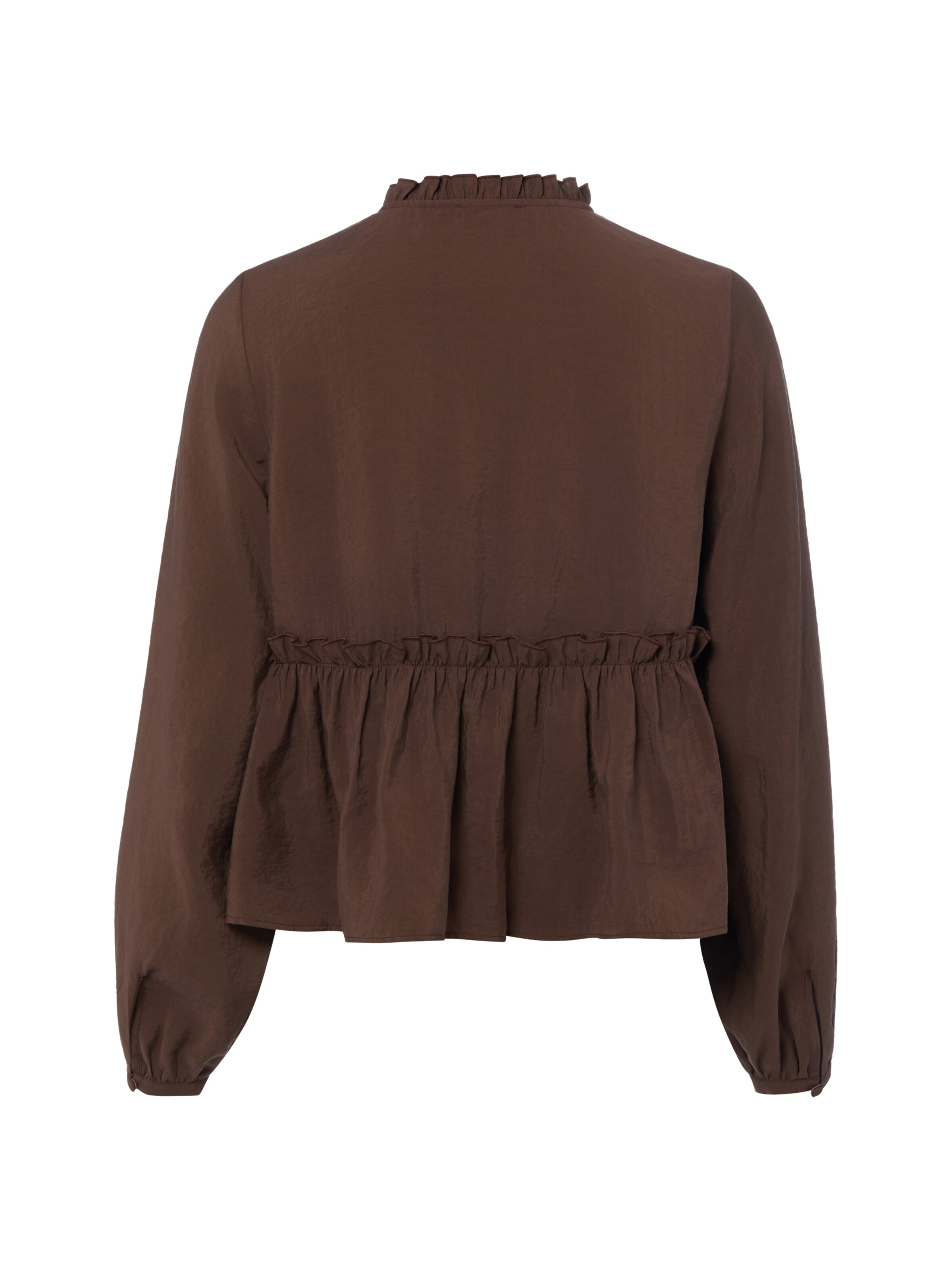 Marie Lund Bluse in Braun