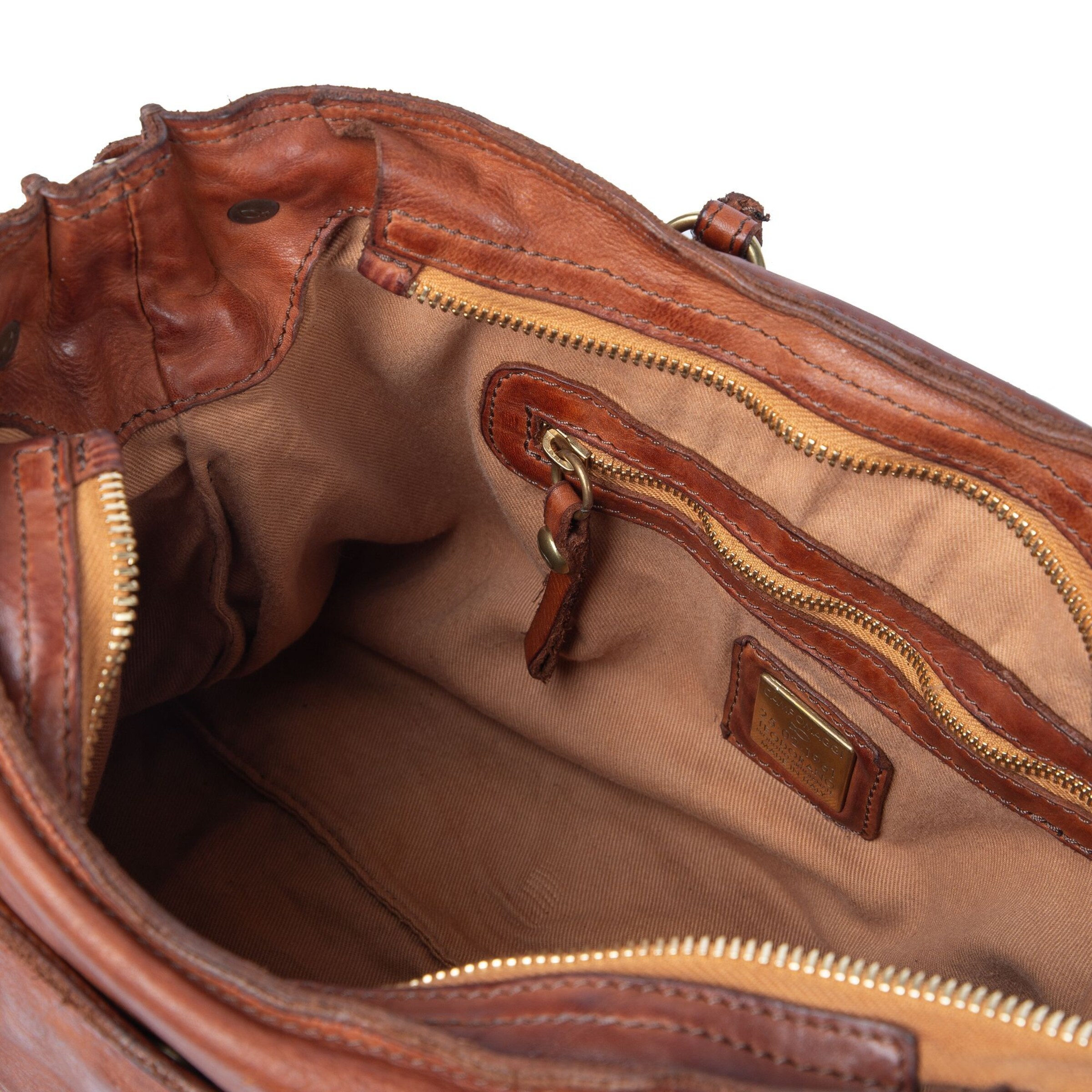 Campomaggi Handtas 'Mogano' in Bruin