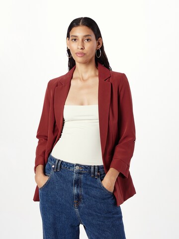 Blazer 'KAYLE-ORLEEN' ONLY en marron : devant