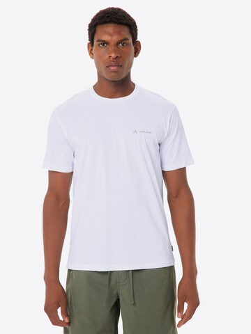 VAUDE Shirt 'Spirit II ' in Wit: voorkant