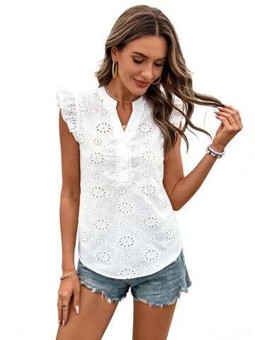 MEETWEE Top 'blouse' in Wit