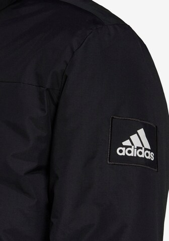 ADIDAS SPORTSWEAR Athletic Jacket 'Utilitas' in Black