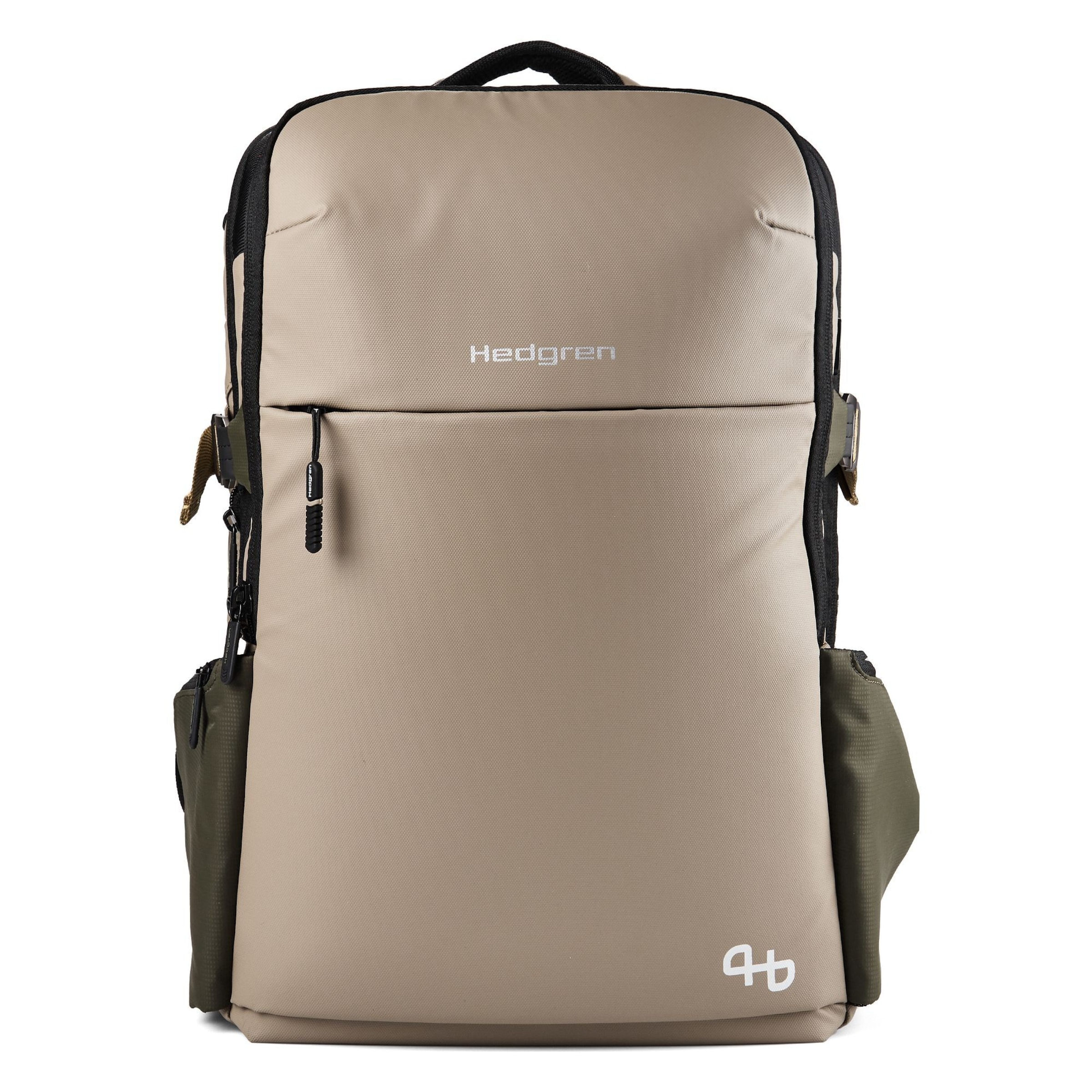 Hedgren Rucksack 'Commute Eco Suburbanite' in Braun: Vorderseite