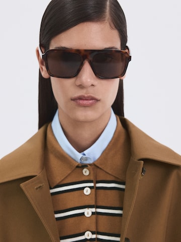 MANGO Sveter 'LUKO' - Hnedá