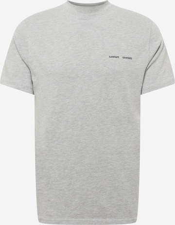 Samsøe Samsøe Shirt 'NORSBRO' in Grey: front