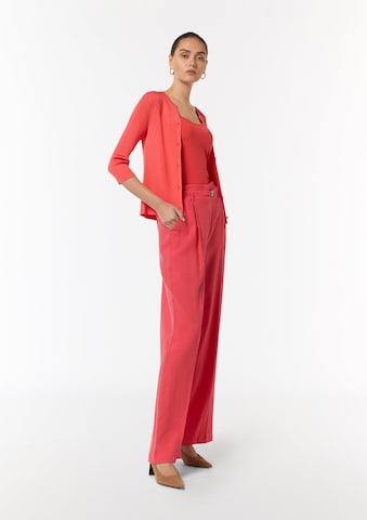 COMMA Gebreid vest in Rood