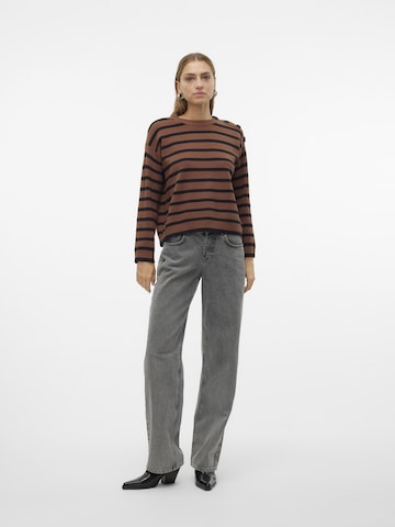 VERO MODA Pullover 'SABA' i brun