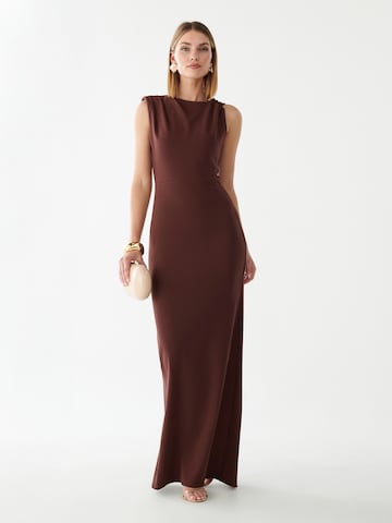 Robe de soirée 'LEXIE ' BWLDR en marron