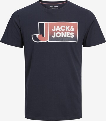JACK & JONES Majica 'LOGAN' | modra barva