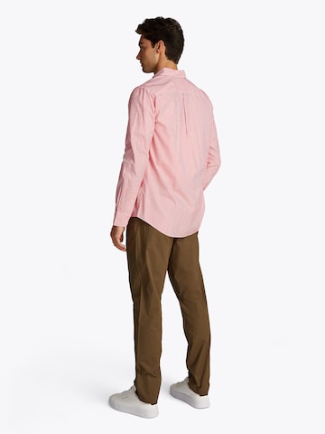 TOMMY HILFIGER Regular fit Button Up Shirt in Orange