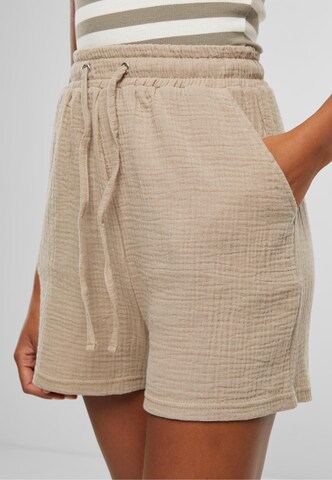 Urban Classics Loose fit Trousers in Beige