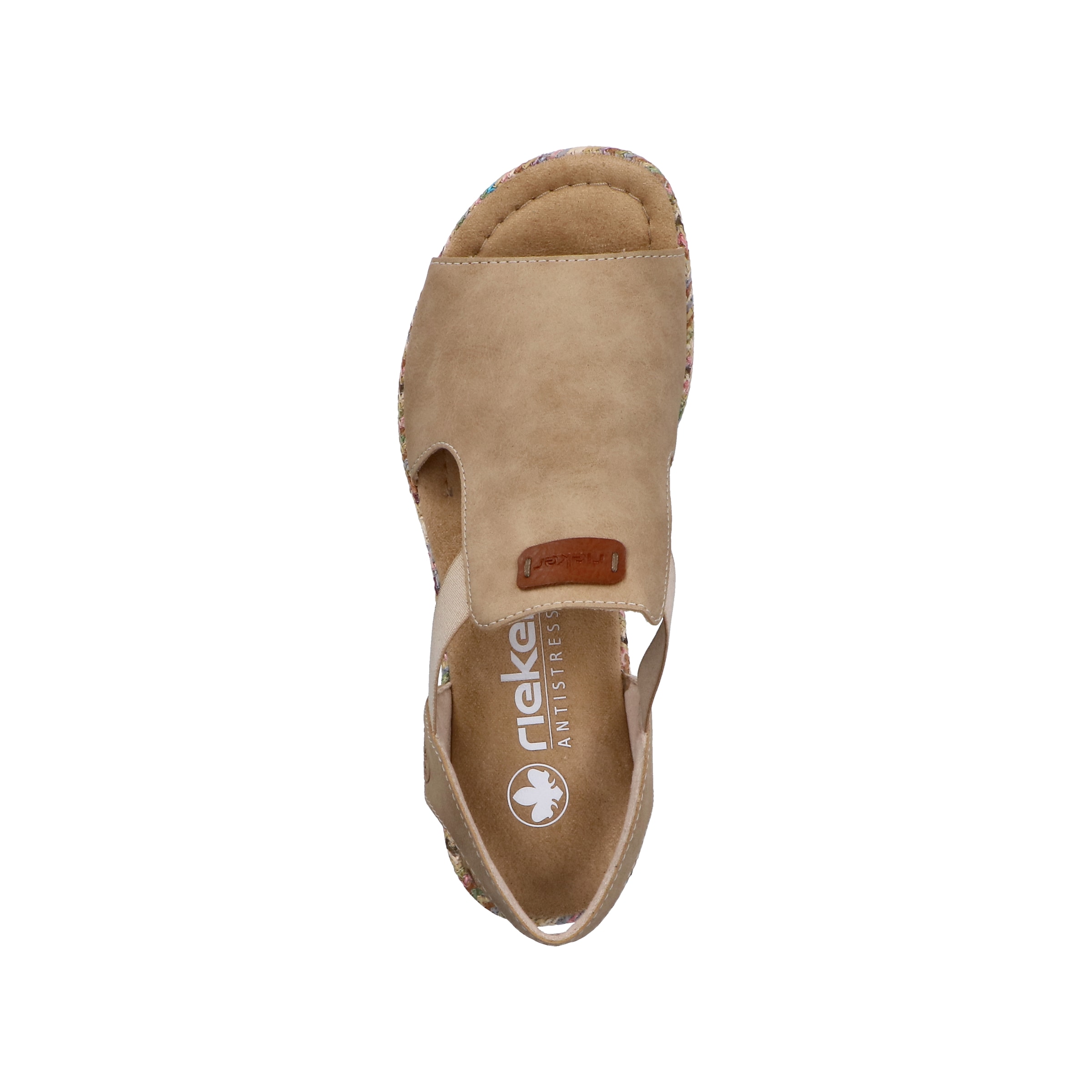 Rieker Keilsandaletten in Beige
