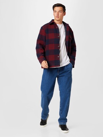 TOM TAILOR DENIM Overgangsjakke i rød
