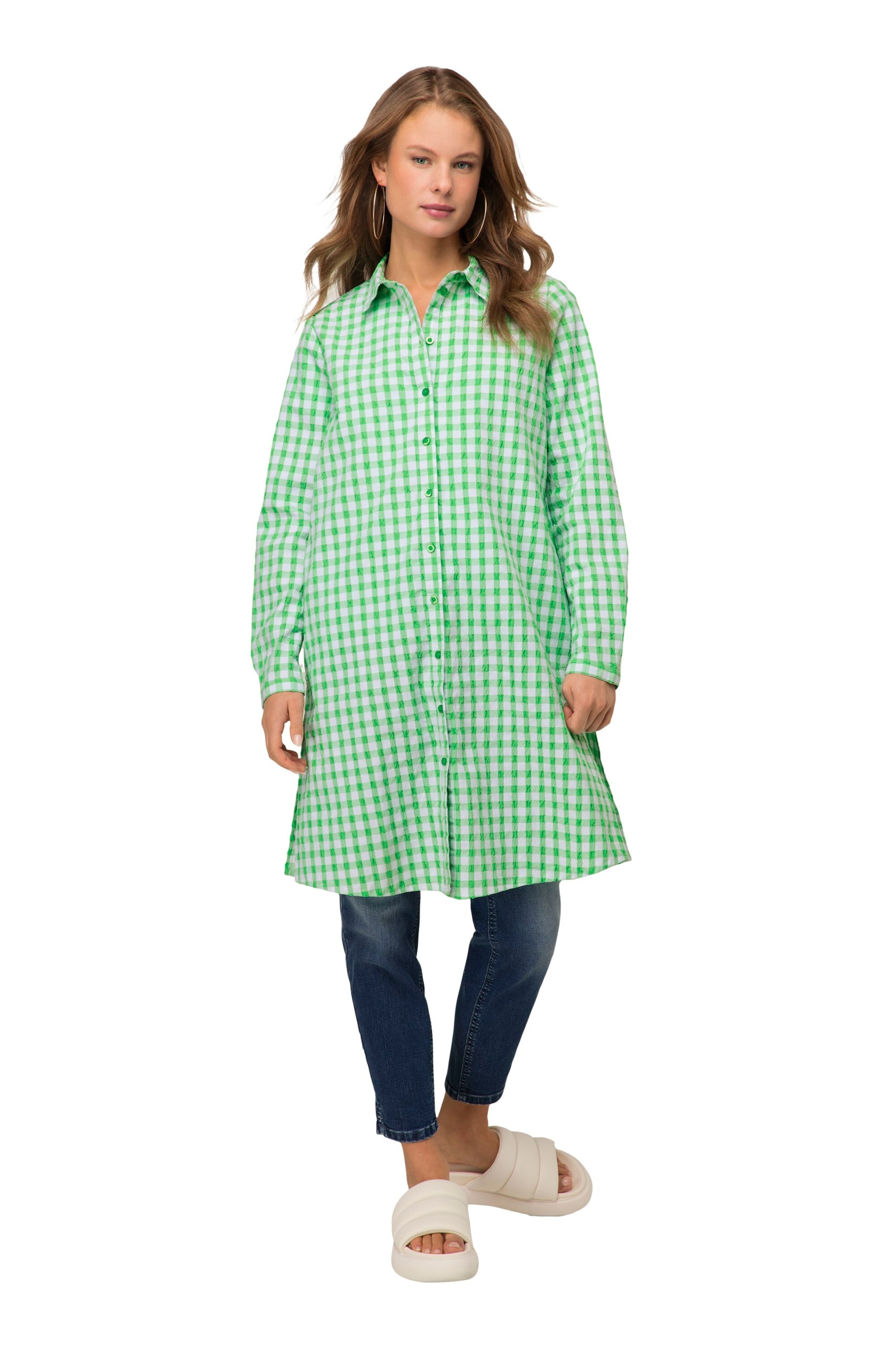 LAURASØN Blousejurk in Groen