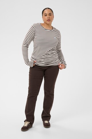 KAFFE CURVE Shirt in Weiß