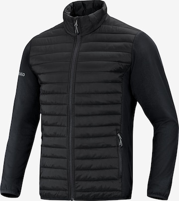 JAKO Athletic Jacket in Black: front