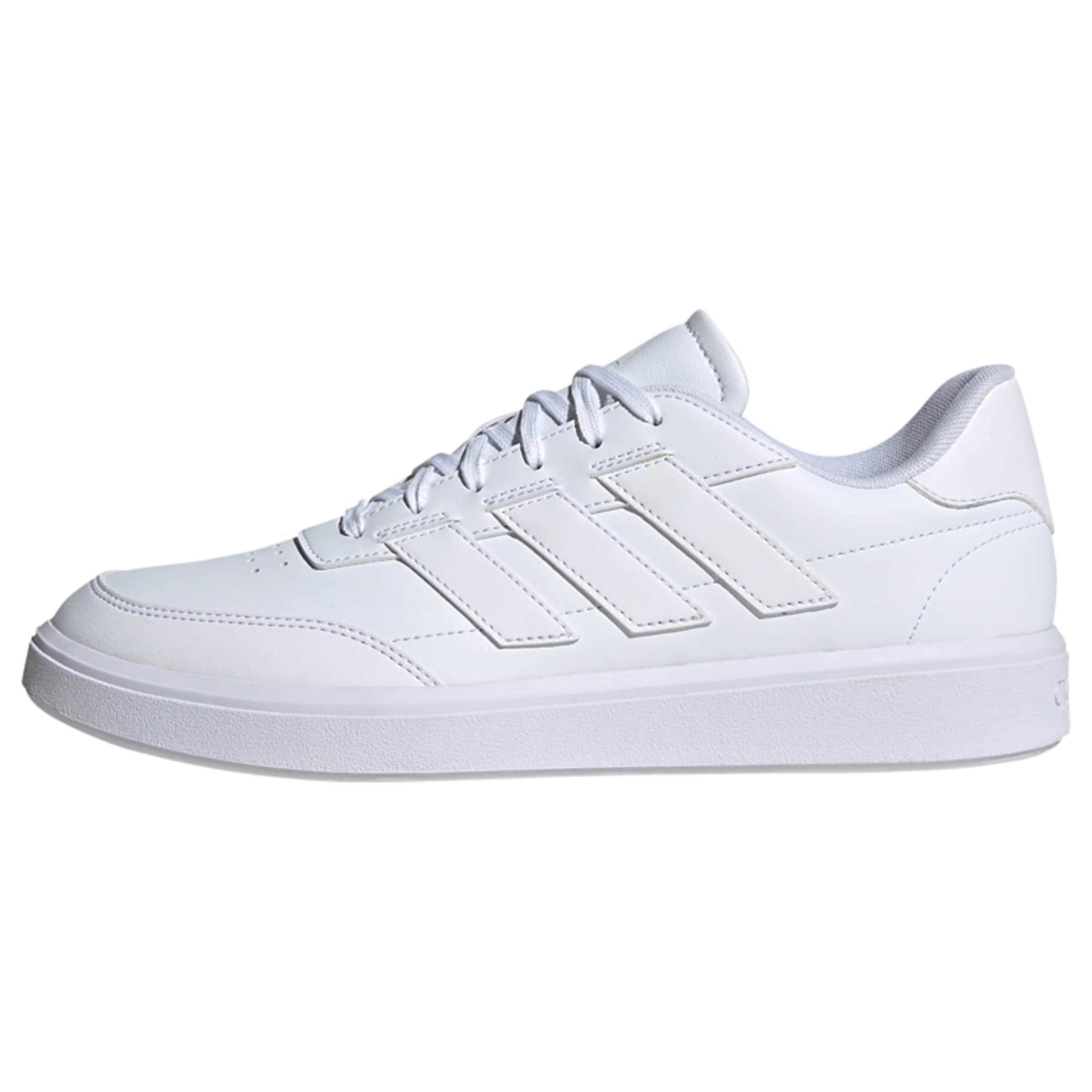 Baskets basses 'Courtblock' ADIDAS SPORTSWEAR en blanc : devant
